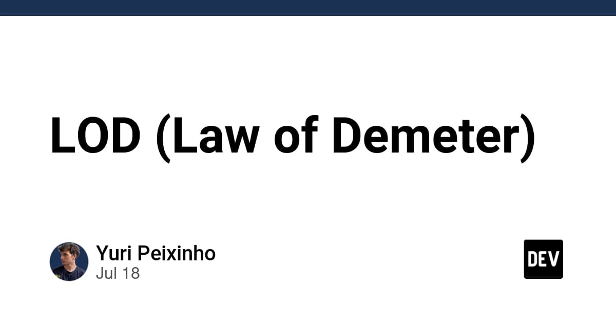 LOD (Law of Demeter)
